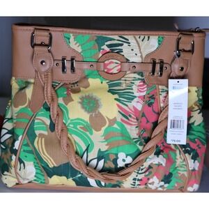 Rosetti‎ Tropical Purse Handbag New W/Tags Pockets Beachy Colorful Fun